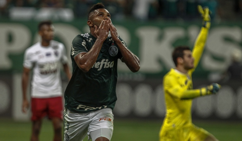 Miguel Ángel Borja marcó gol con Palmeiras: Miguel Borja marcó en la victoria de Palmeiras ante Fluminense