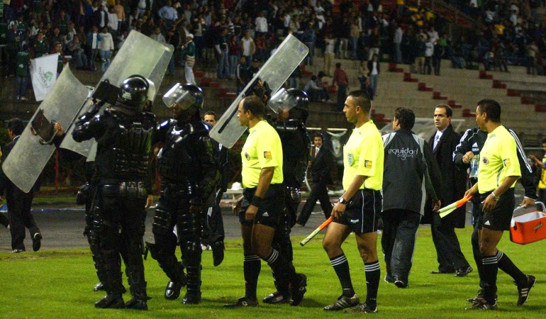 dimayor sanciones hinchas once caldas rionegro liga aguila: Dimayor suspendió a un hincha por 12 meses tras agredir a un árbitro