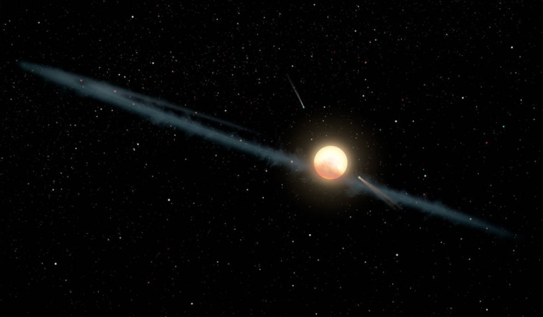 Nueva estrella descubierta: Estructuras alienígenas rodean nueva estrella descubierta