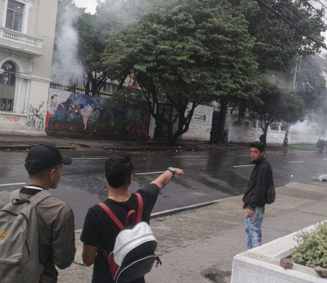 Disturbios: Protestas en la Universidad Pedagógica