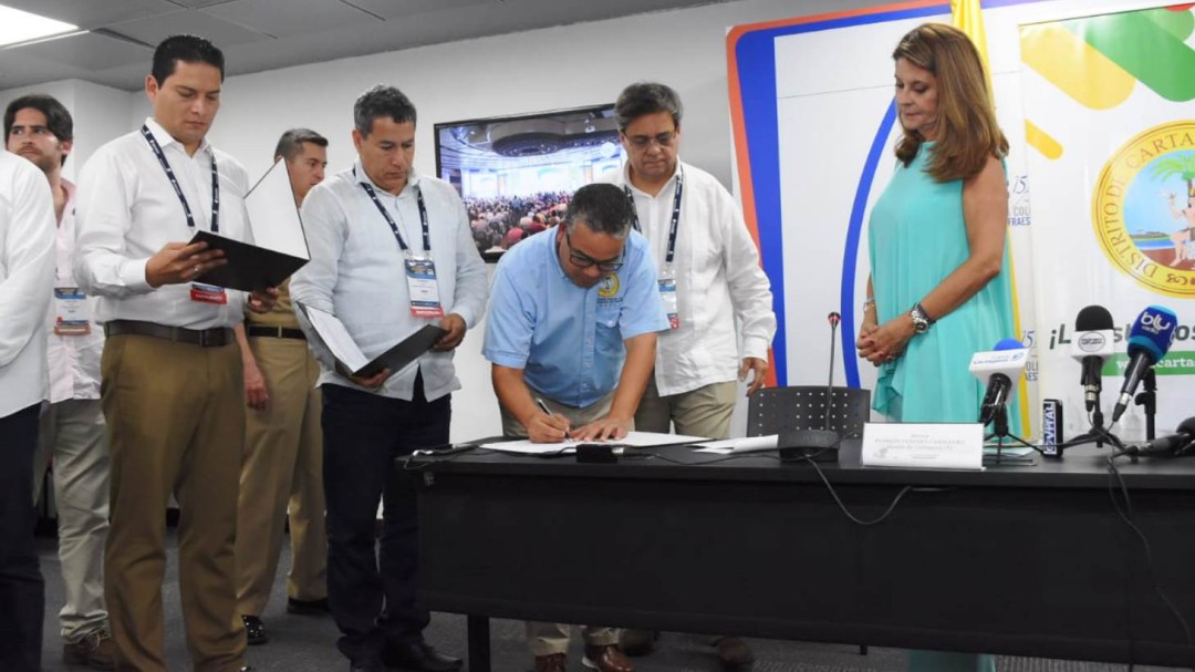 Vicepresidenta Marta L. Ramírez destacó gestión de alcalde Pedrito Pereira