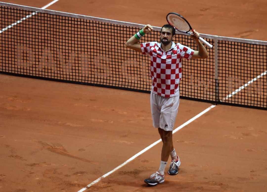 Cilic derrotó a Tsonga en la Copa Davis: Cilic vence a Tsonga y amplia la ventaja para Croacia en la Davis