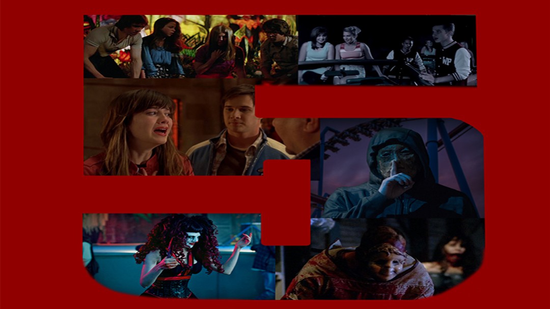 Top 5 de películas de terror en parques de diversiones