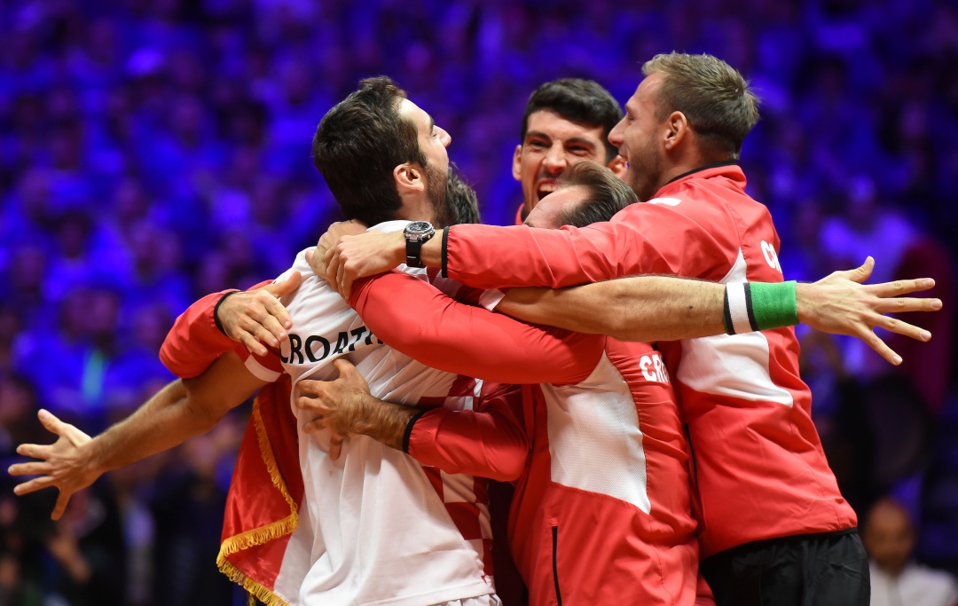 El doble Herbert-Mahut mantiene con vida a Francia ante Croacia El doble Herbert-Mahut mantiene con vida a Francia ante Croacia