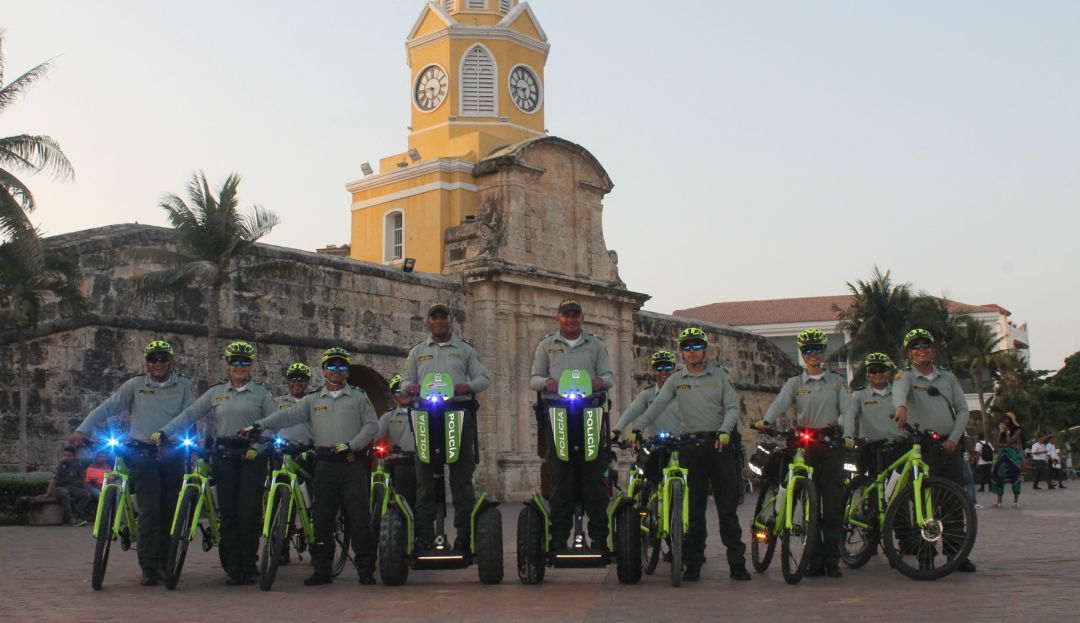 En Cartagena, primer distrito turístico e histórico de Policía del país: En Cartagena, primer distrito turístico e histórico de Policía del país