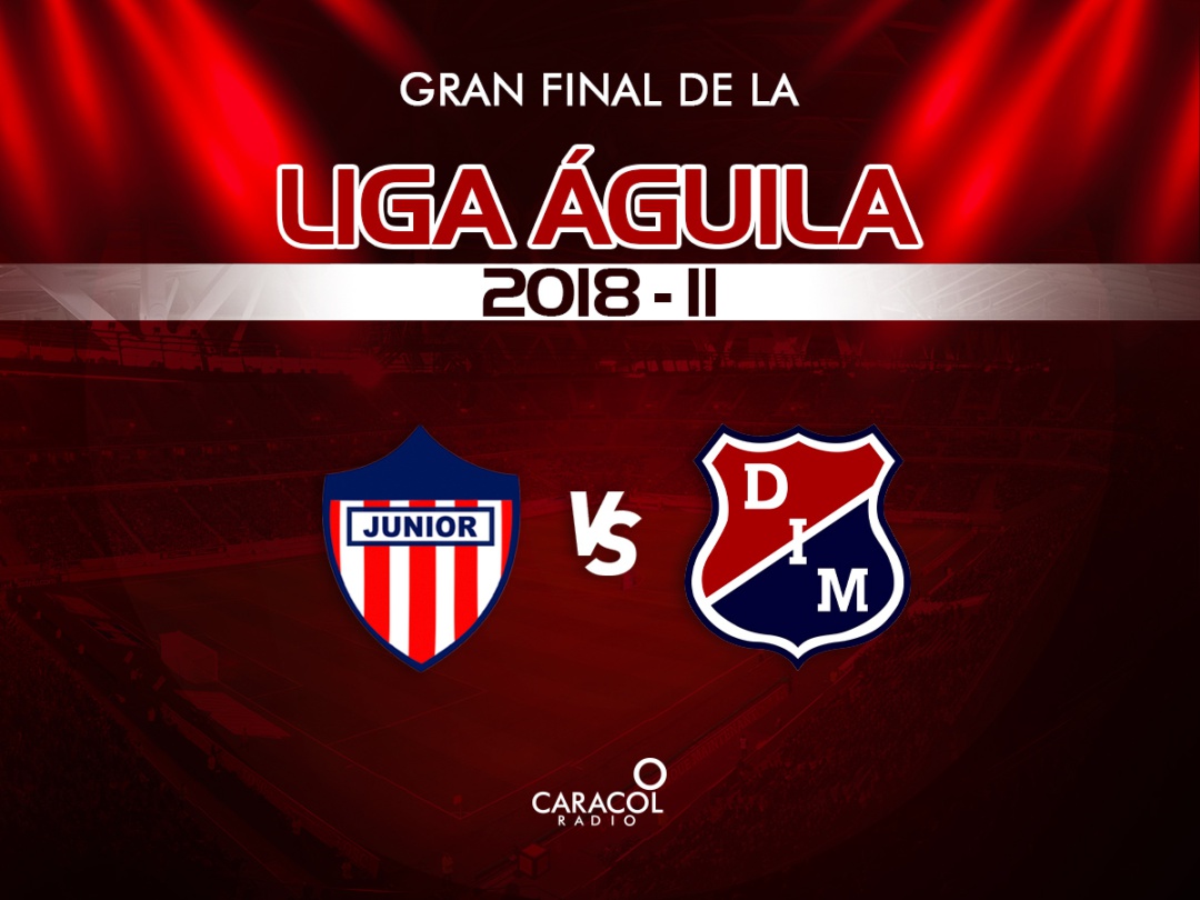 Medellín y Junior gran final de la Liga Aguila: ¡Gran final: Junior y Medellín irán por el título de fin de año!