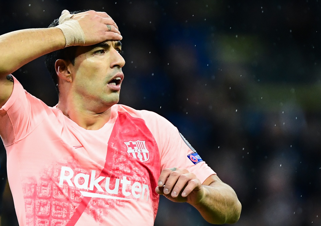 luis suarez lesion: Luis Suárez se lesionó y se pierde el partido de Champions contra PSV