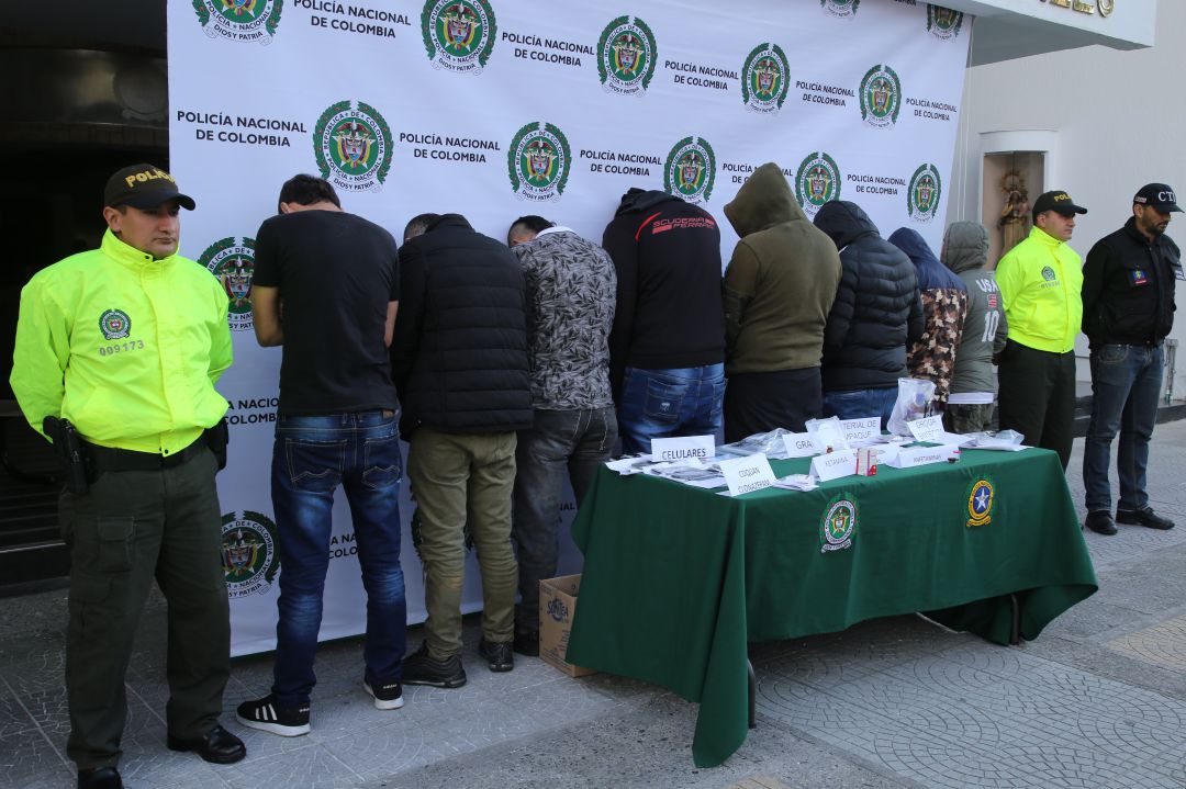 Drogas sinteticas, Manizales, Policía de Manizales, Capturados: Desarticulada banda dedicada a la comercialización de drogas sintéticas