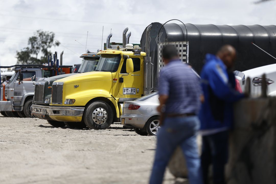 Paro nacional: Camioneros en Barranquilla se unen a paro nacional