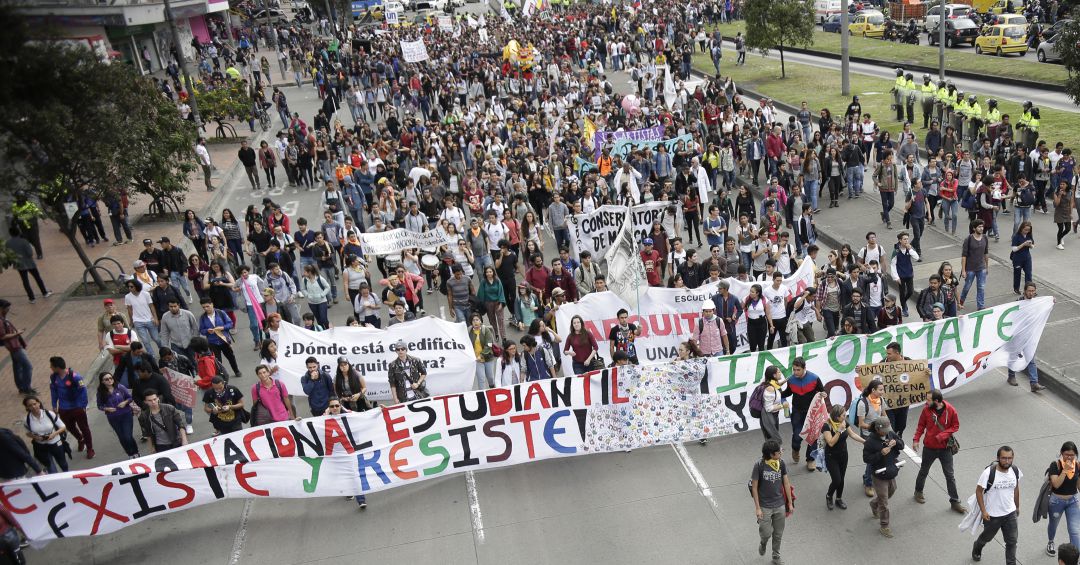 Paro Nacional: Así serán las marchas de universitarios