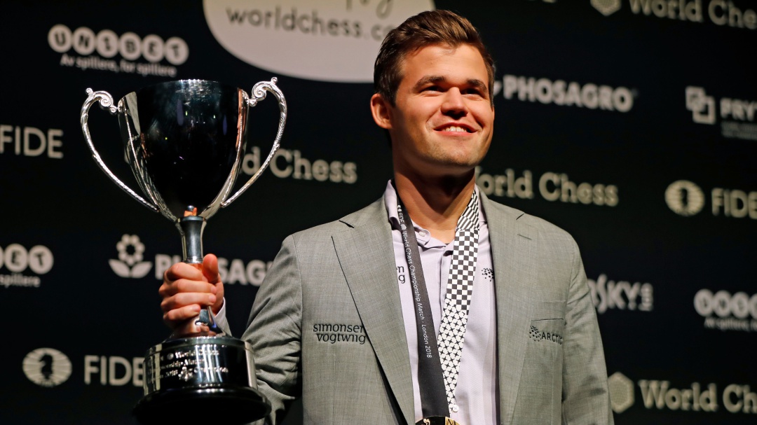 Magnus Carlsen se coronó nuevamente cómo campeón mundial de Ajedrez