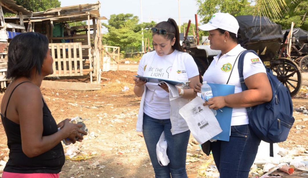 Identifican familias asentadas en orillas del Caño Juan Angola en Cartagena: Identifican familias asentadas en orillas del Caño Juan Angola en Cartagena