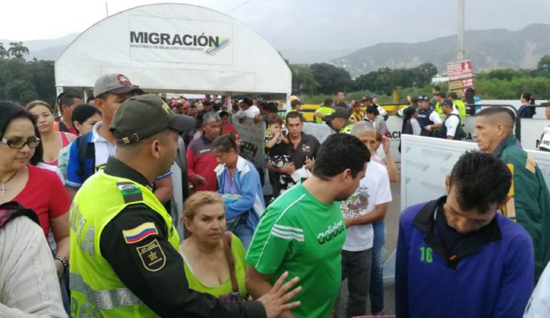 Control fronterizo por Migración Colombia