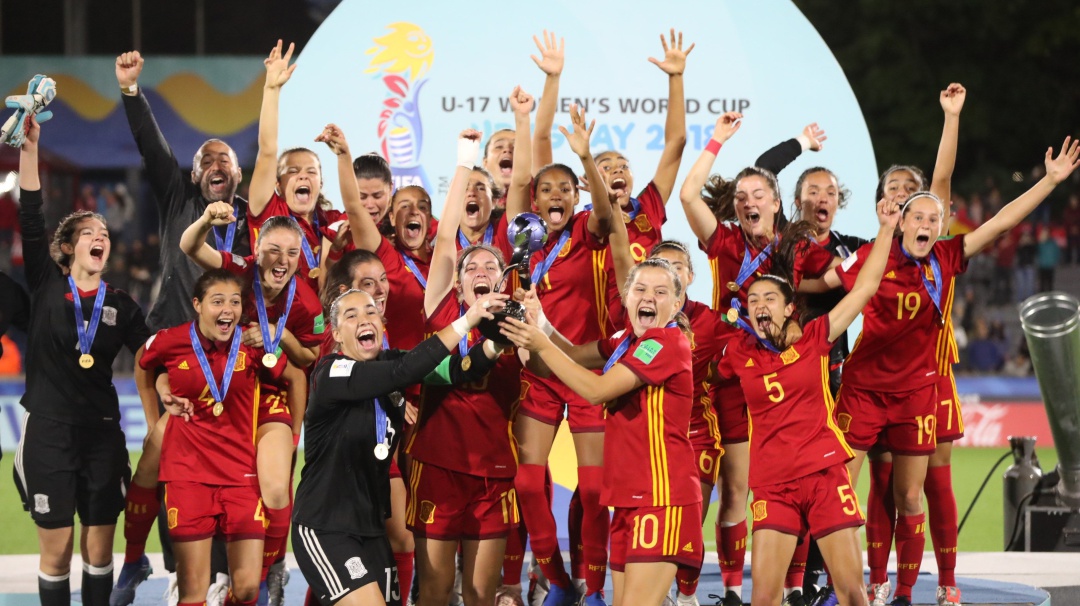 España gana ante México su primer Mundial femenino Sub-17