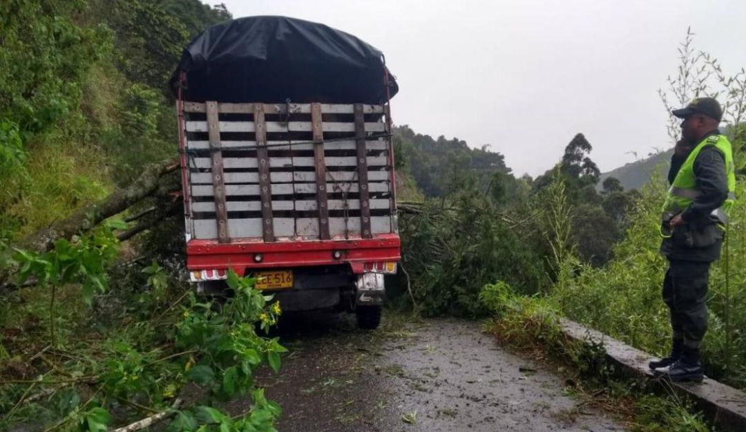 Lluvias de las últimas horas han afectado al municipio de Mistrató