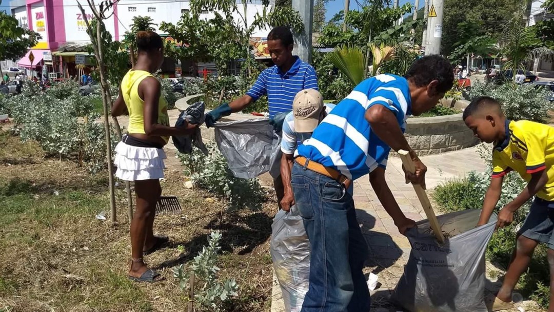 Jornada con habitantes de calle del barrio Alcibia en Cartagena