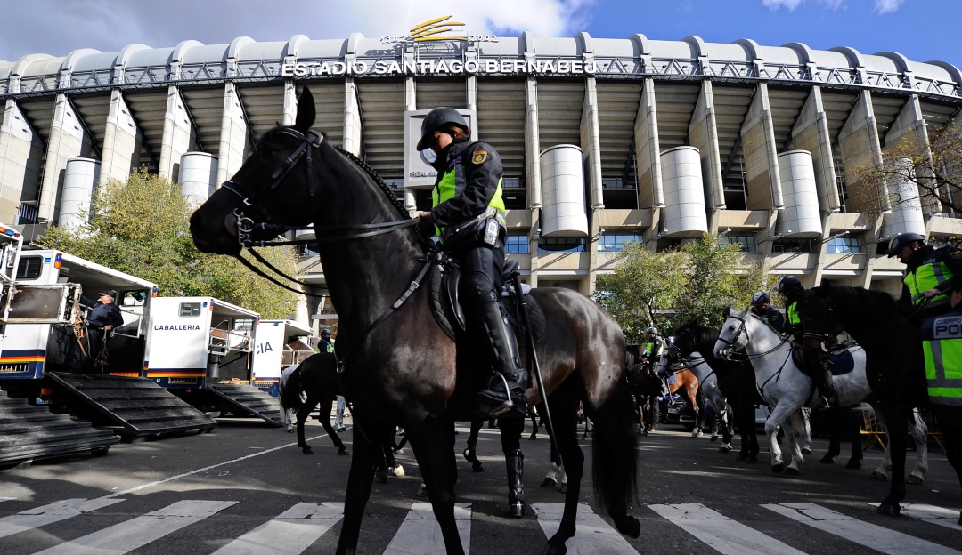 seguridad river boca madrid: Alrededor de 4.000 efectivos para la seguridad de la final de Libertadores