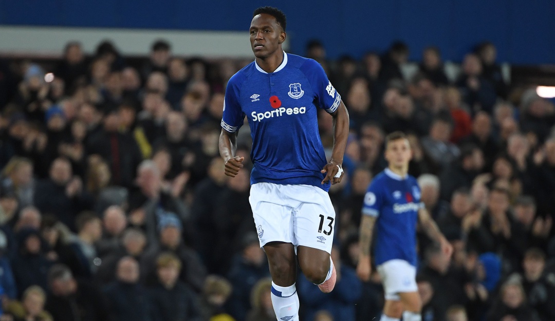 Yerry Mina barcelona everton: Yerry Mina: “Mi sueño en la Premier es quedar campeón con Everton”