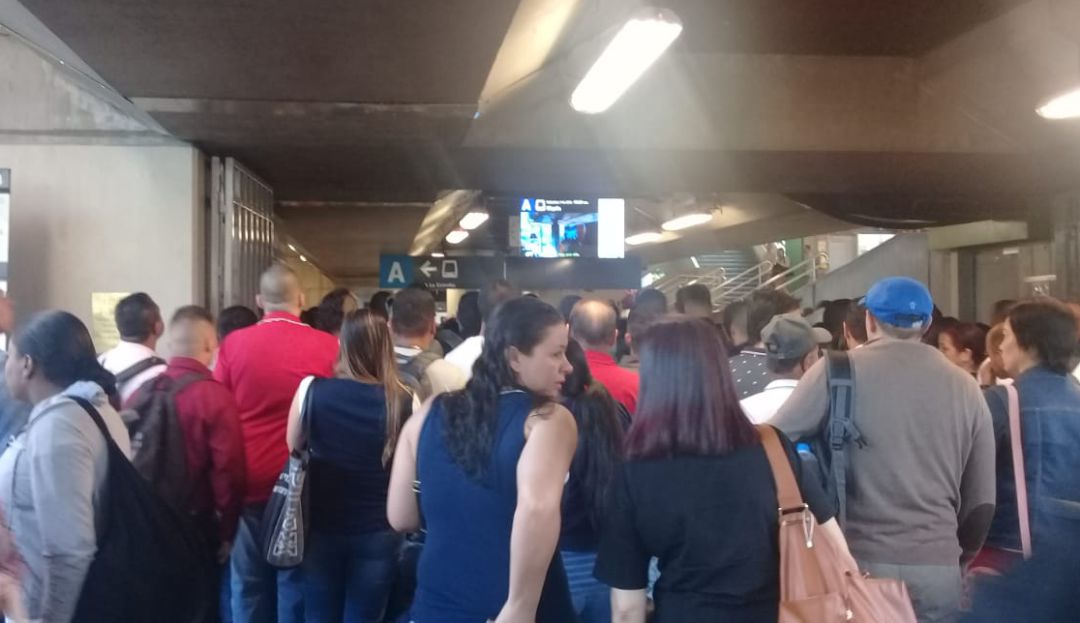 CIERRE, METRO, ESTACIONES, BELLO, NORTE: Colapsadas las dos estaciones del metro en Bello