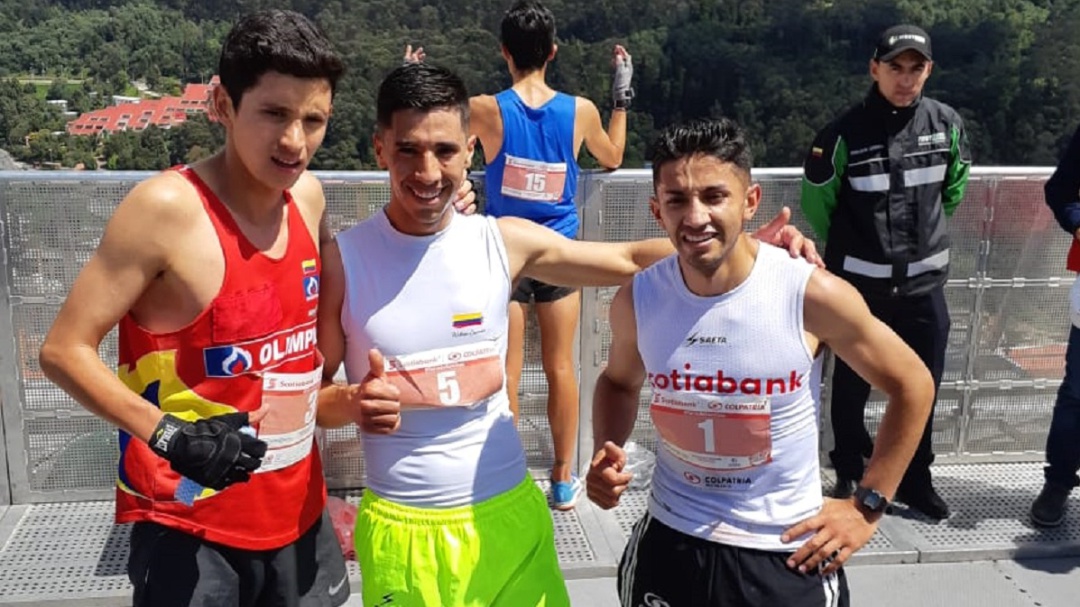 Frank Carreño consiguió su quinto título en el ascenso a la Torre Colpatria