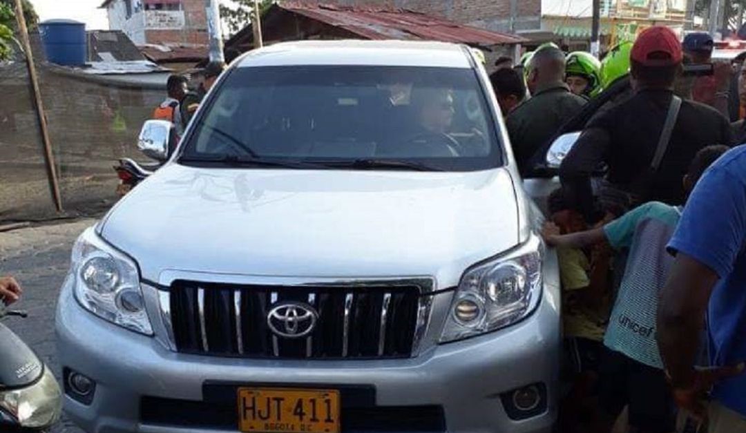 Grave accidente en Tumaco en el que está implicado vehículo de la UNP