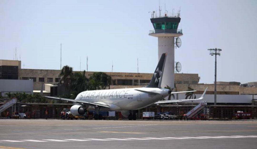 Dos aviones estuvieron a punto de chocar en Cartagena el 3 de noviembre: Dos aviones estuvieron a punto de chocar en Cartagena el 3 de noviembre