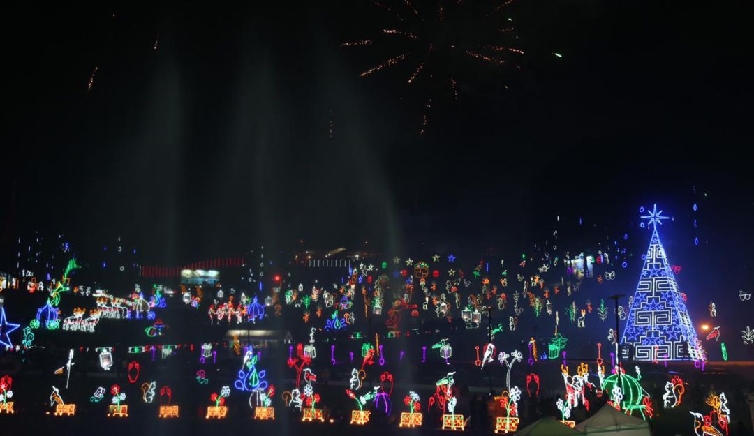 Alumbrado navideño del Puente Boyacá: Más de 120.000 vehículos han visitado alumbrado del Puente Boyacá