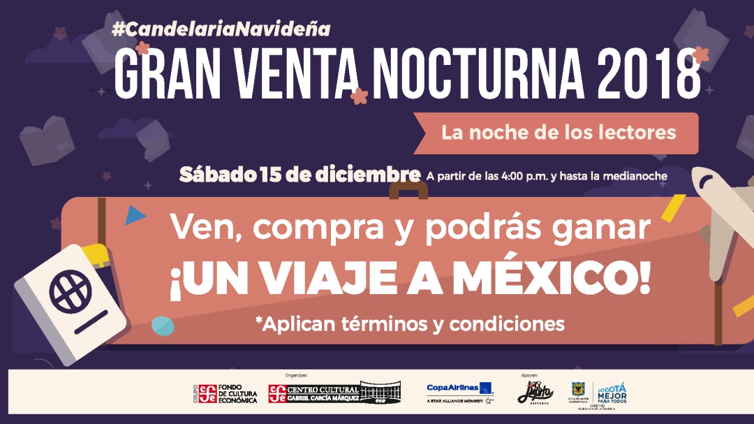 Gran venta nocturna del Fondo de Cultura Económica