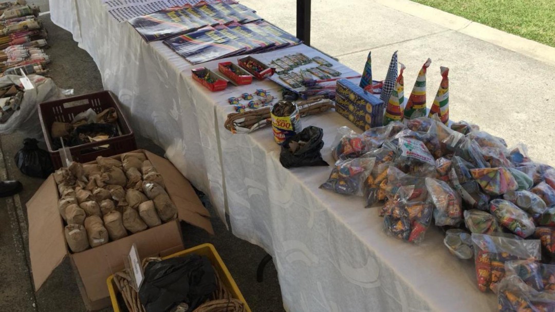 Autoridades de Pereira incautaron más de 160 kilos de pólvora ilegal