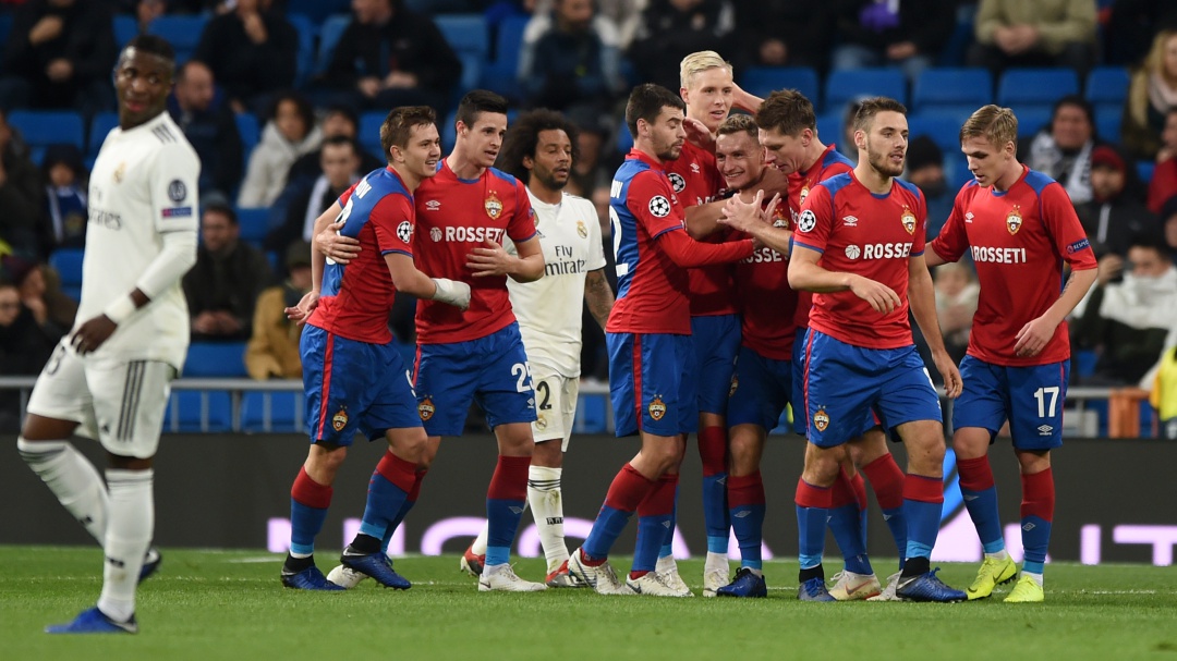 Paliza: Real Madrid cayó goleado en su casa ante el CSKA Moscú