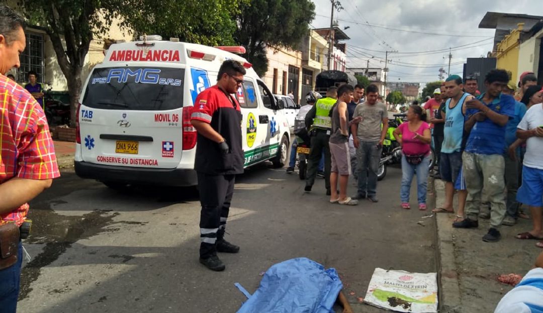 ACCIDENTE DE TRÁNSITO: Trágico accidente en el barrio Chapinero, hombre murió arrollado por camión