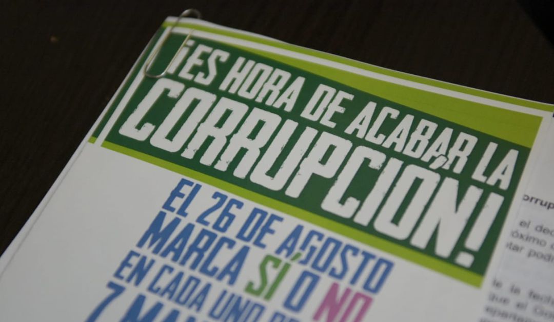Sólo 5 de proyectos de consulta anticorrupción siguen con vida en Congreso