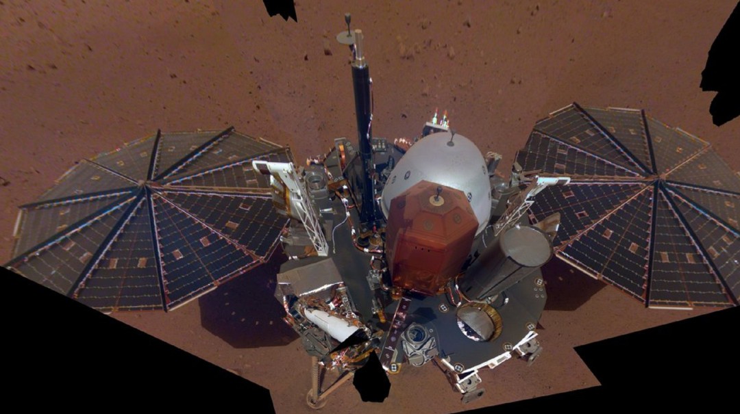 La NASA publicó la primera selfie de la sonda InSight