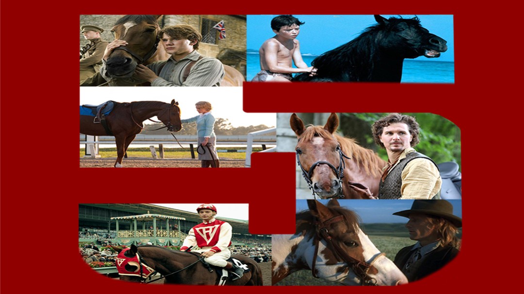 Top 5 de películas sobre caballos