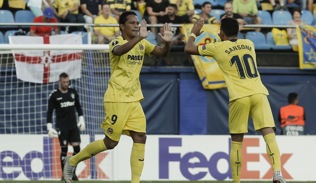 bacca cucho hernandez: Bacca y 'Cucho' brillaron en el empate entre Villarreal y Huesca