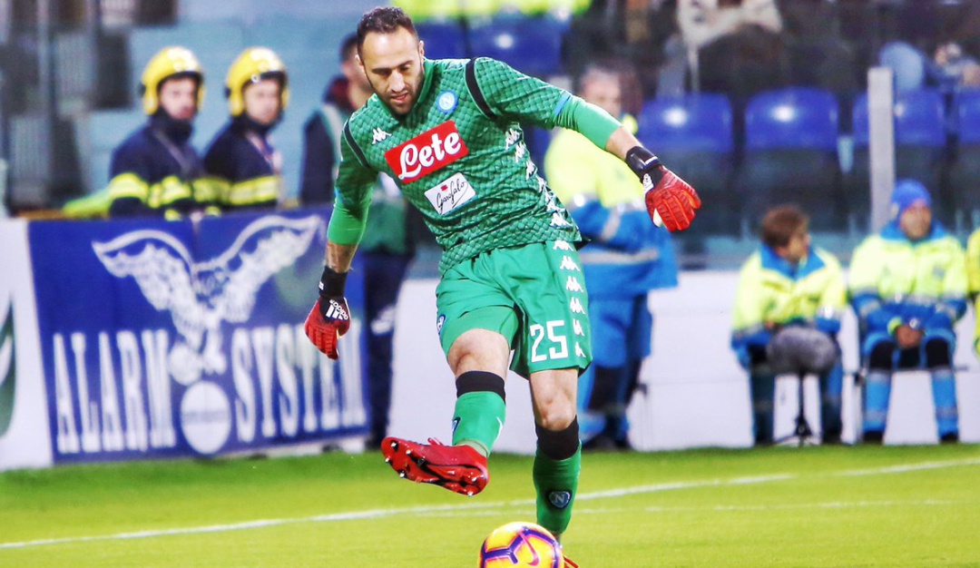 David Ospina Napoli: Ospina jugó todo el partido en la victoria de Napoli ante Cagliari