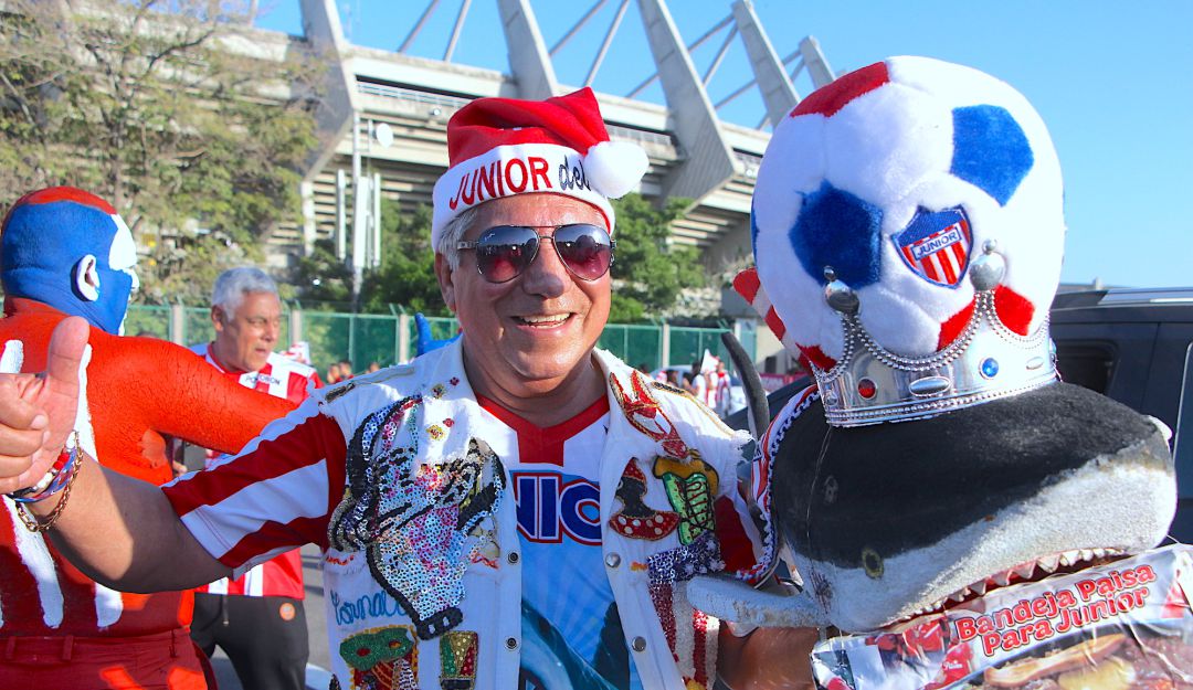 Hinchas del equipo Junior.