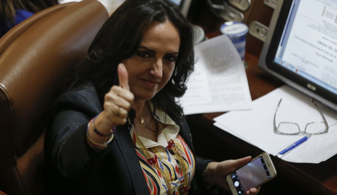 "La ventaja de Noticias Uno es que, así me odien, siempre me sacan bonita"