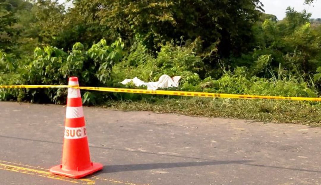 Hallan cadáver de un hombre en carreteras de Bolívar: Hallan cadáver de un hombre en carreteras de Bolívar