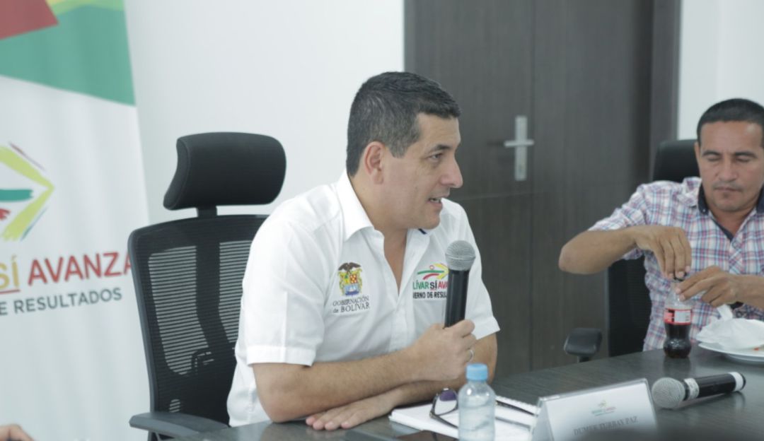 Gobernador de Bolívar se reunió con representantes de gremios de Cartagena: Gobernador de Bolívar se reunió con representantes de gremios de Cartagena