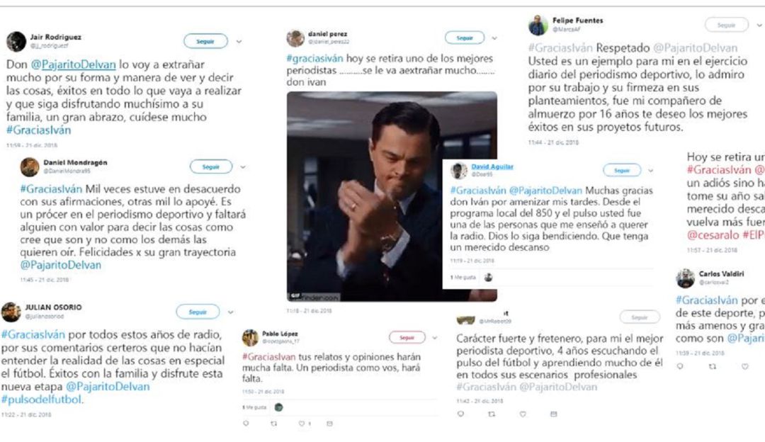Retiro Iván Mejía: #GraciasIván: el hashtag de la despedida de Iván Mejía