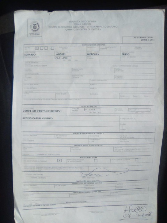 Policía señalado por presunto abuso sexual, no aceptó cargos Policía señalado por presunto abuso sexual, no aceptó cargos