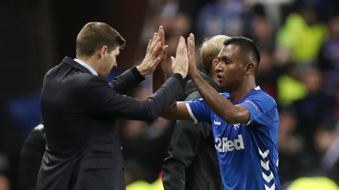 Steven Gerrard: Alfredo Morelos es un jugador de talla mundial