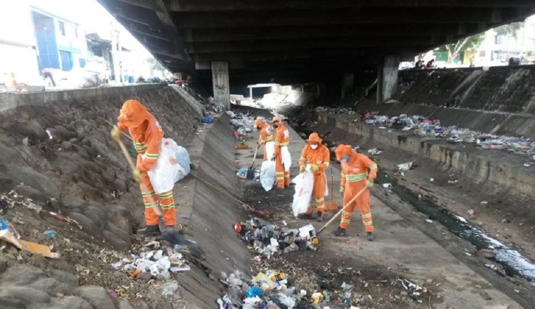 Basuras en Cúcuta: Se realizó limpieza de canal Bogotá debido a la gran cantidad de basura