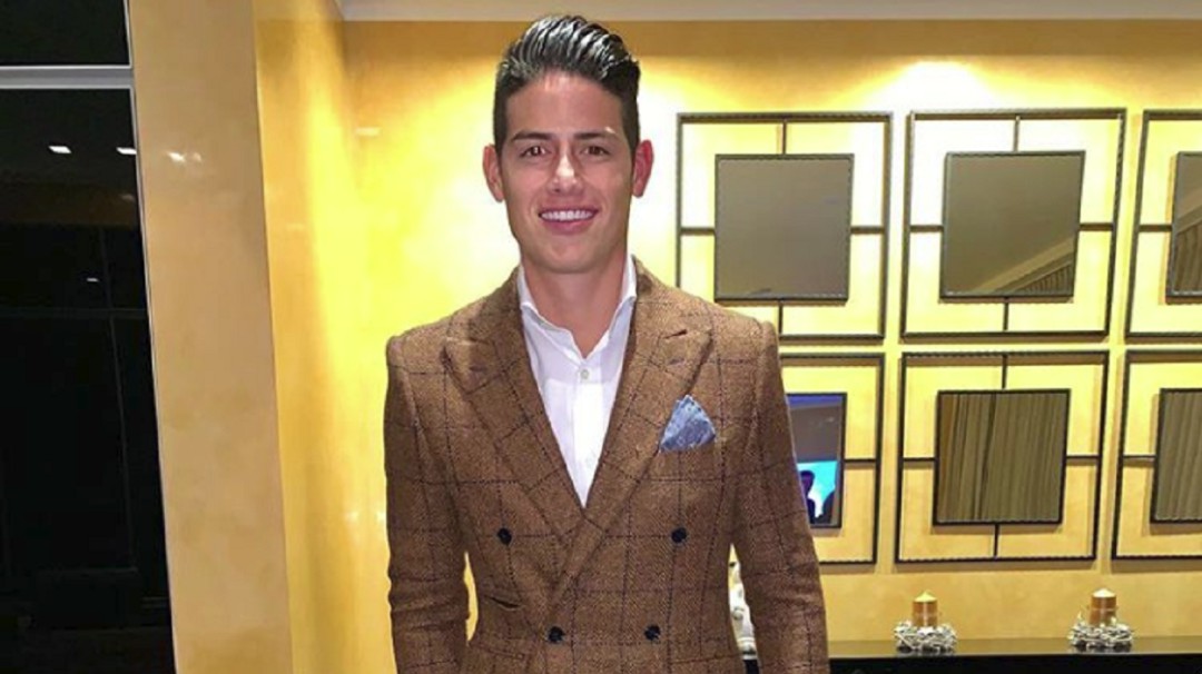 James Rodríguez pasará año nuevo en Santa Marta
