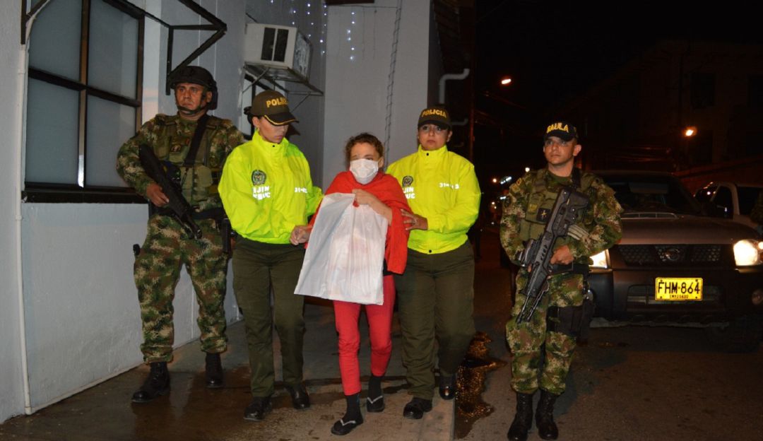 En Santander capturaron a una mujer cabecilla del Eln: Capturaron a cabecilla del Eln en Santander