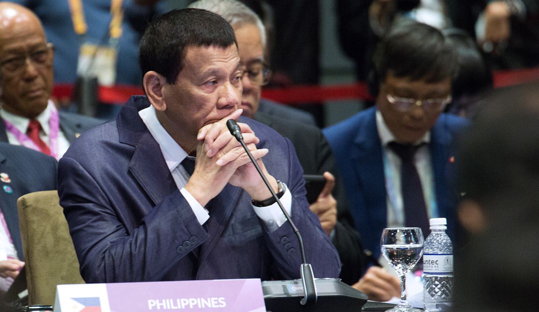Rodrigo Duterte, presidente filipino