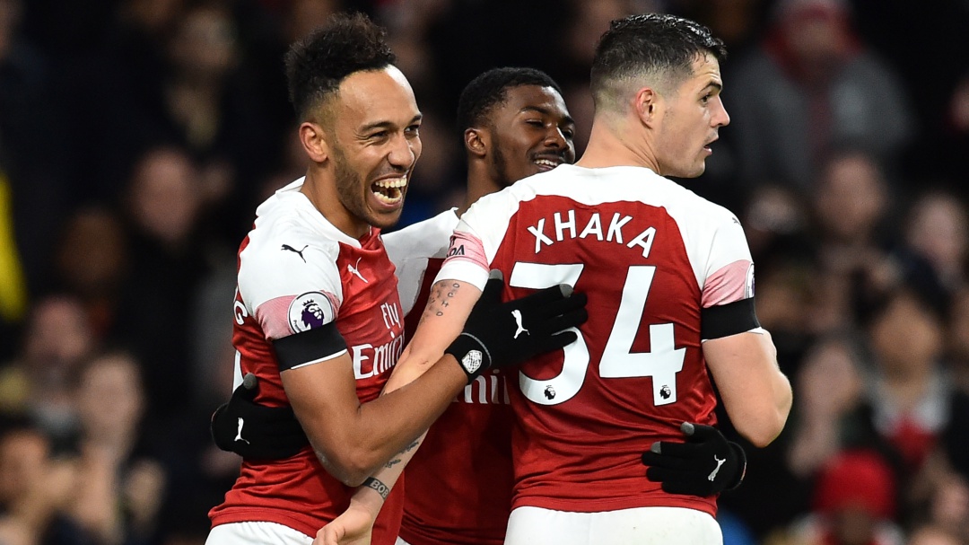Arsenal comenzó el 2019 con contundente goleada ante el Fulham