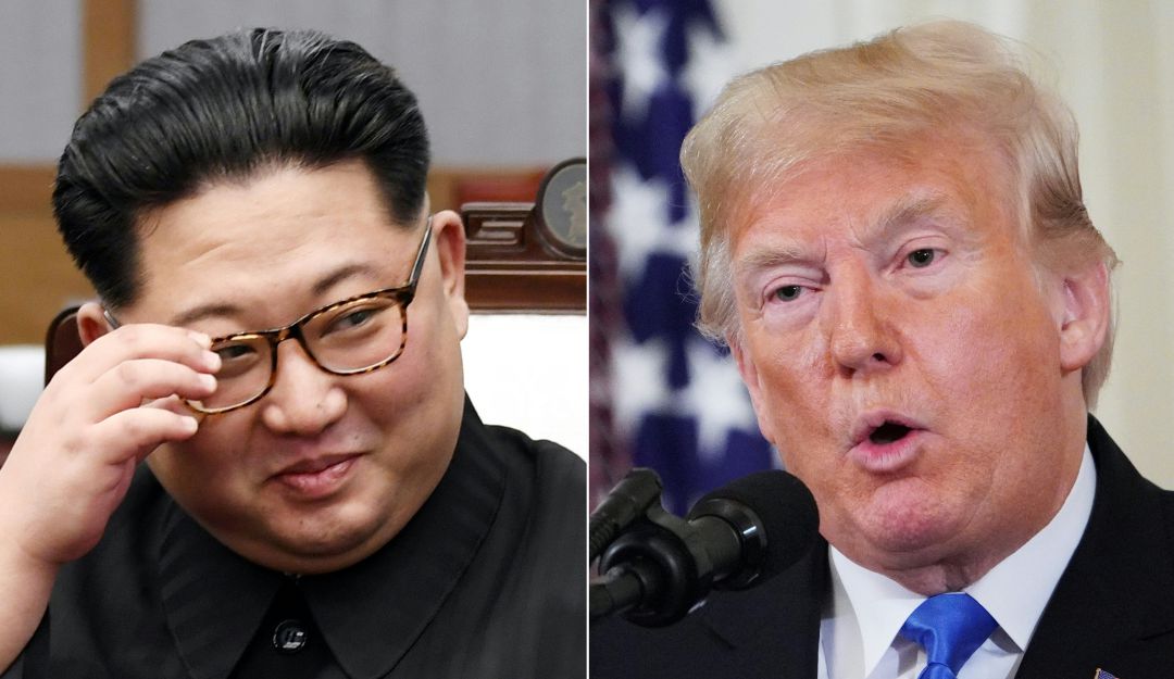 Kim Jong-un y Donald Trump