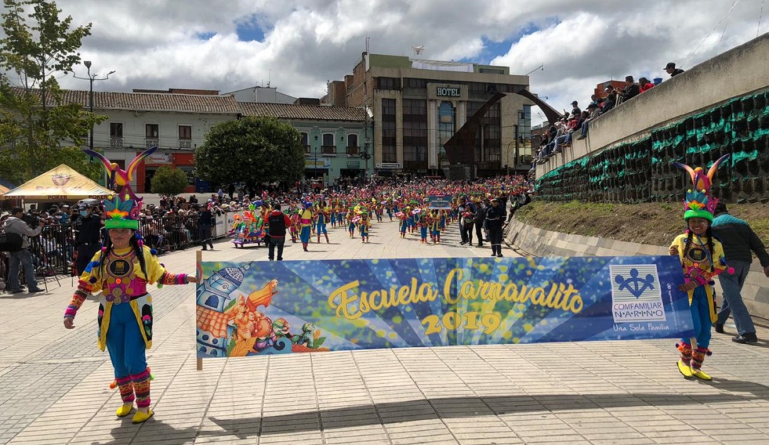 Carnaval de Pasto Blancos y Negros: Los niños se tomaron el Carnaval en Pasto